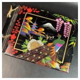 VTG Lacquered Photo Album w/ B&W Photos