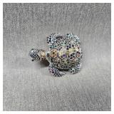 Lenox Deep Sea Jewel Pewter Turtle Figurine