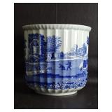 Spode Blue Italian Cachepot / Planter
