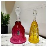 Pair of Crystal Bells