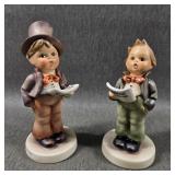 Goebel Hummel 'Street Singer' #137 & 'Soloist'