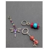 STERLING SILVER GEMSTONE, TURQUOISE & CORAL