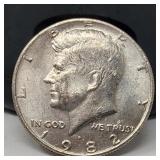 Error 1982 P Kennedy Half Dollar No FG Reverse