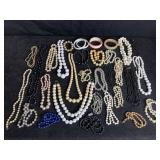 FASHION JEWELRY FAUX PEARLS & BEADED NECKLACES &
