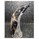 Carved Turtle/Fish Bovine Horn Art