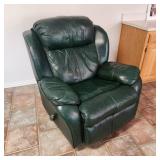 Green Leather Recliner