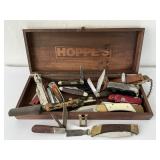 Vintage Pocket Knives & Swiss Army Knives in Wood