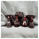 Avon Ruby Red Glassware