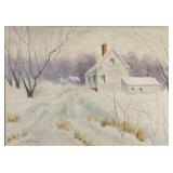 Mary Oï¿½Leary Original Watercolor Art on Handmade