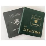 Vintage Cadillac Serviceman Binders 1969 - 1974