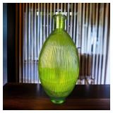Green Decorative Glass Vase 23.5ï¿½ï¿½ Tall
