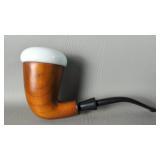 Vintage Sherlock Holmes Style Calabash Pipe