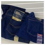 2 Pair Menï¿½s New Jeans Wrangler 42x29 & Big Creek