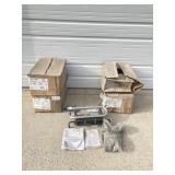 4 NOS GAS STOVE BURNERS W/ 2 BAGS EACH OF LAVA