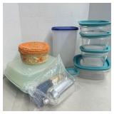 Lot of Rubbermaid Containers +