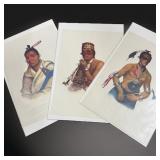 Trio of Native American Prints