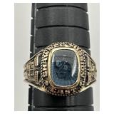 10K Y Gold E.Shawnee Mission 81 Class Ring