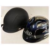 2 HARLEY DAVIDSON HELMETS