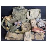 MILITARY POUCHES, SUSPENDERS, BELTS & MORE