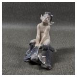 'Faun on Turtle' Royal Copenhagen Porcelain