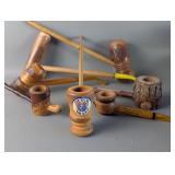 Vintage Souvenir Tobacco Smoking Pipes