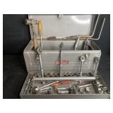 CRAFTSMAN TOOL BOX W/ SOCKETS & OTHER TOOLS