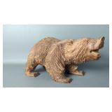 Hand Carved Wood Grizzly Bear from Kadian Crafts