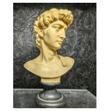 David Bust by A. Giannelli Signed  Sculpture