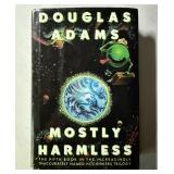 First Edition Douglas Adams Mostly Harmless Dust