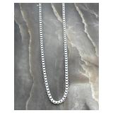 14K White Gold Leslieï¿½s 18' Box Chain 2.5g