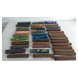 Resin & Black Palm Wood Pen Turning Blank Lot