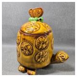 Vintage McCoy Pottery #271 Turtle Cookie Jar