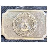 CIVIL AIR PATROL BRASS BELT BUCKLE BY HIT LINE