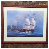 Royal Warship Vasa Print Tim Thompson Signed