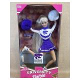 1996 University Barbie Kansas State Unopened