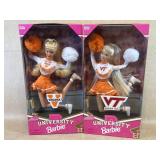1996 & 1997 University Barbie Virginia & Virginia
