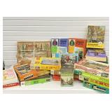 Large Lot Vintage Jigsaw Puzzles +, No Shipping