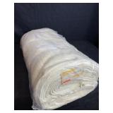 LARGE ROLL NOS FABRIC WHITE 100% ACRYLIC STILL