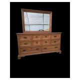 Vintage Dresser w/ Mirror Well-Made