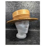 Rare Harry Livinson Straw Boaters Hat