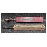 Vintage Leather Straight Razor Strops - Howard