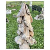 CEDAR TREE MADE FROM CEDAR CHUNKS