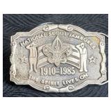 NATIONAL SCOUT JAMBOREE BELT BUCKLE BY TEXAS