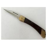 Vintage Puma Game Warden Lockback Hunter Folding
