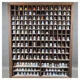 Large Collection of Thimbles in a Display Box