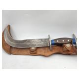 CHILEAN ARMY CURVO KNIFE W/ SHEATH