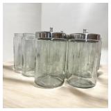Lot of Sundry Jars With & Without Lids