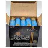 25- 12 GAUGE FIOCCHI DYNAMIC DEFENSE 2 3/4' 1250