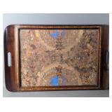 Vintage Art Deco Brazilian Butterfly Tray c.1940,