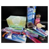 New Personal Care Items w/ VTG Lipstick Holder